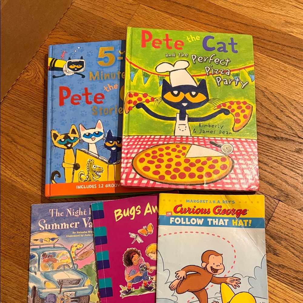 Pete the Cat and Friends Book Set - Colorful Kids Picture Books
